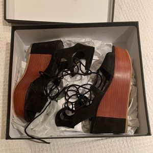 Rebecca Minkoff Stylish Lace up Wedges